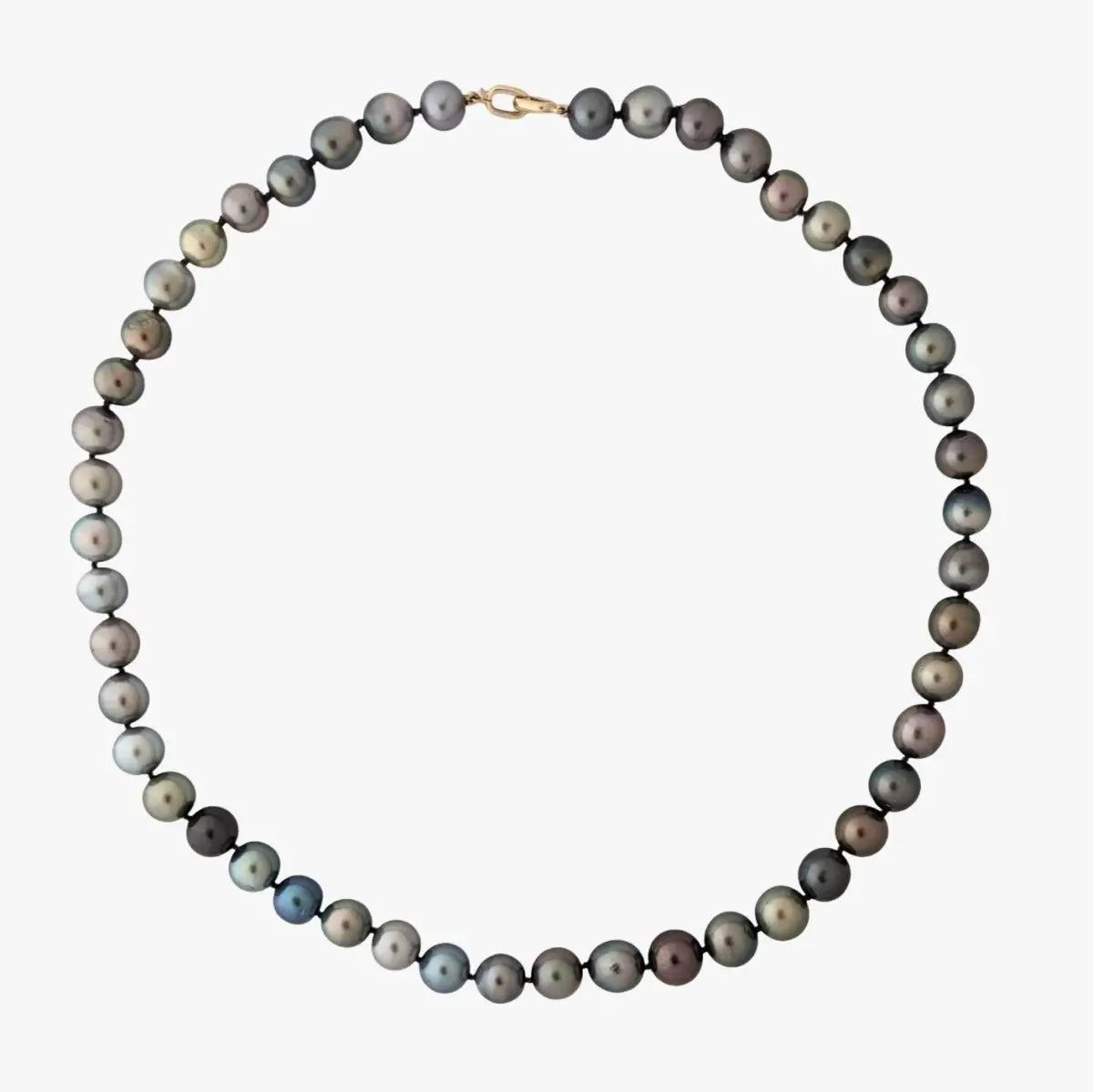 9-12mm Color Mix Tahitian Pearl Necklace - Marina Korneev Fine Pearls