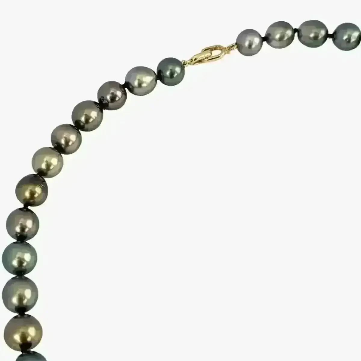 9 - 12mm Color Mix Tahitian Pearl Necklace - Marina Korneev