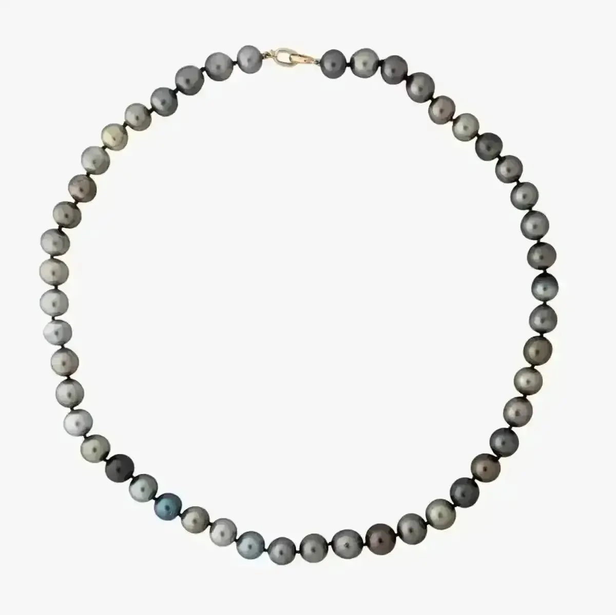 9 - 12mm Color Mix Tahitian Pearl Necklace - Marina Korneev