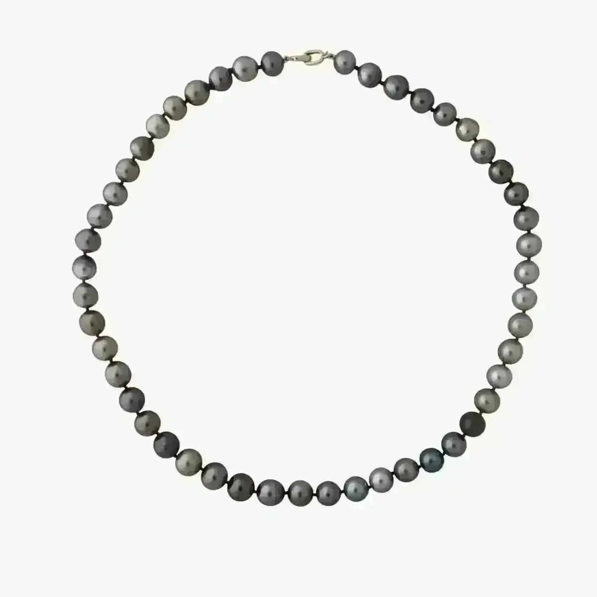 9 - 12mm Color Mix Tahitian Pearl Necklace - Marina Korneev