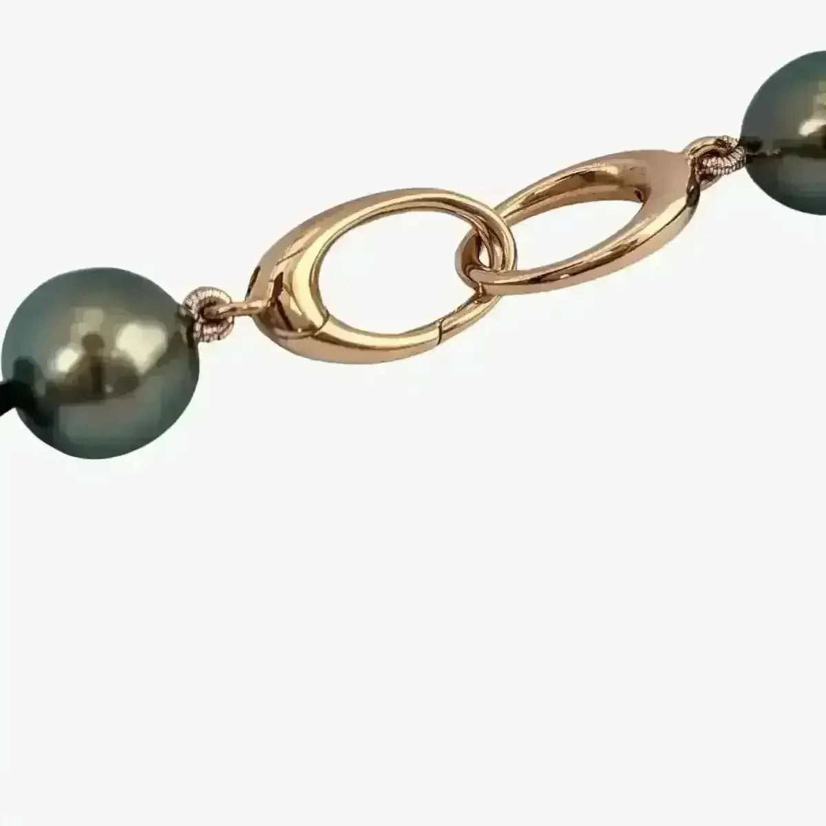 9 - 12mm Perfect Drops Tahitian Pearl Necklace - Marina Korneev