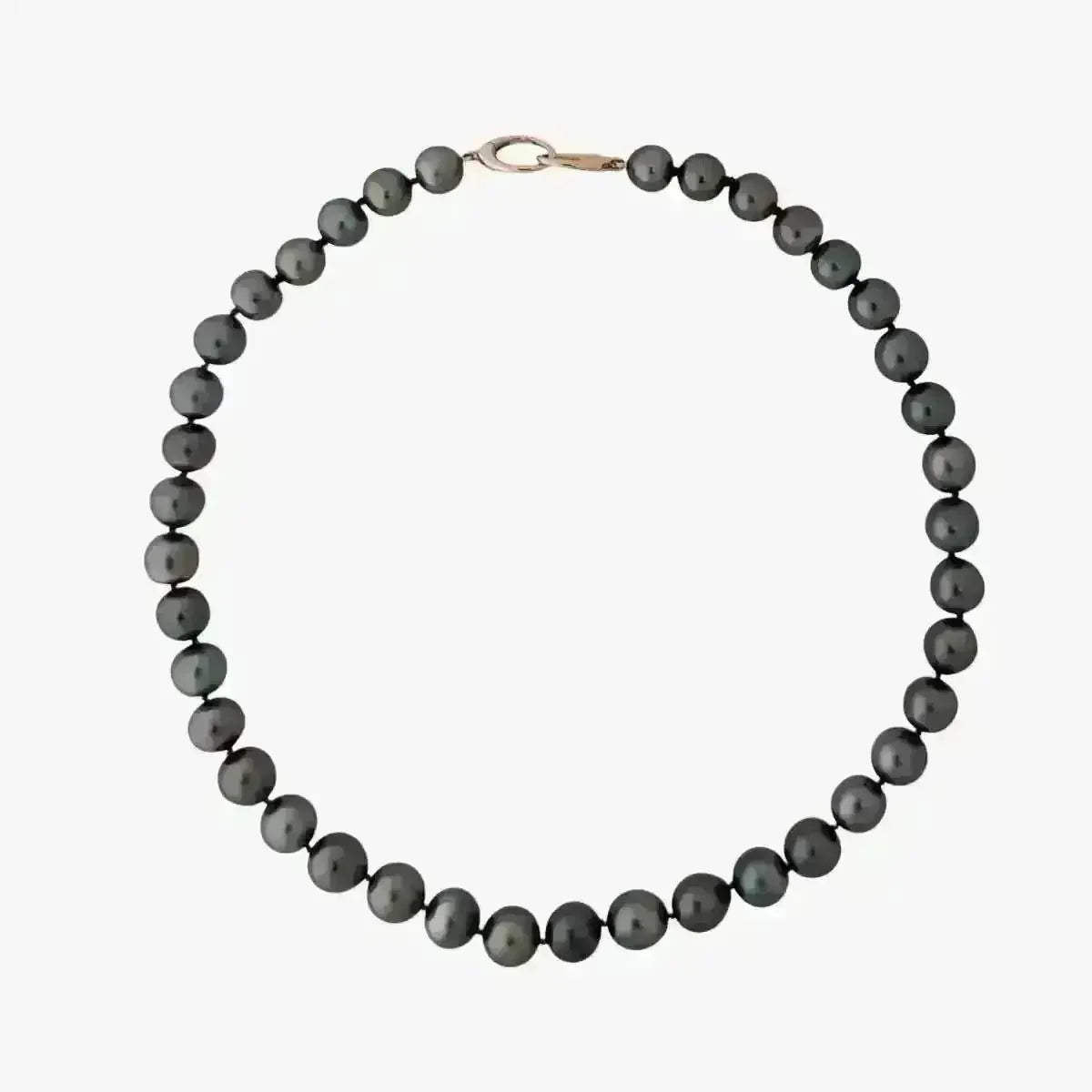 9 - 12mm Perfect Drops Tahitian Pearl Necklace - Marina Korneev