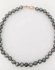 9 - 12mm Perfect Drops Tahitian Pearl Necklace Elegant Strands by Marina Korneev