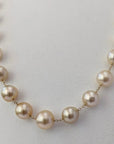 9-13mm Ombre Akoya and Golden South Sea Pearl Station Necklace - Marina Korneev FP