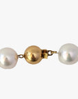 9-13mm Ombre Akoya and Golden South Sea Pearl Station Necklace - Marina Korneev FP