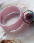 Pearl and Ceramic Ring
