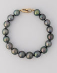 8-9mm Peacock Drops Tahitian Pearl Bracelet - Marina Korneev