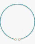 Tiny Arizona Turquoise Bead Add - a - Clasp Necklace Elegant Necklaces by Marina Korneev