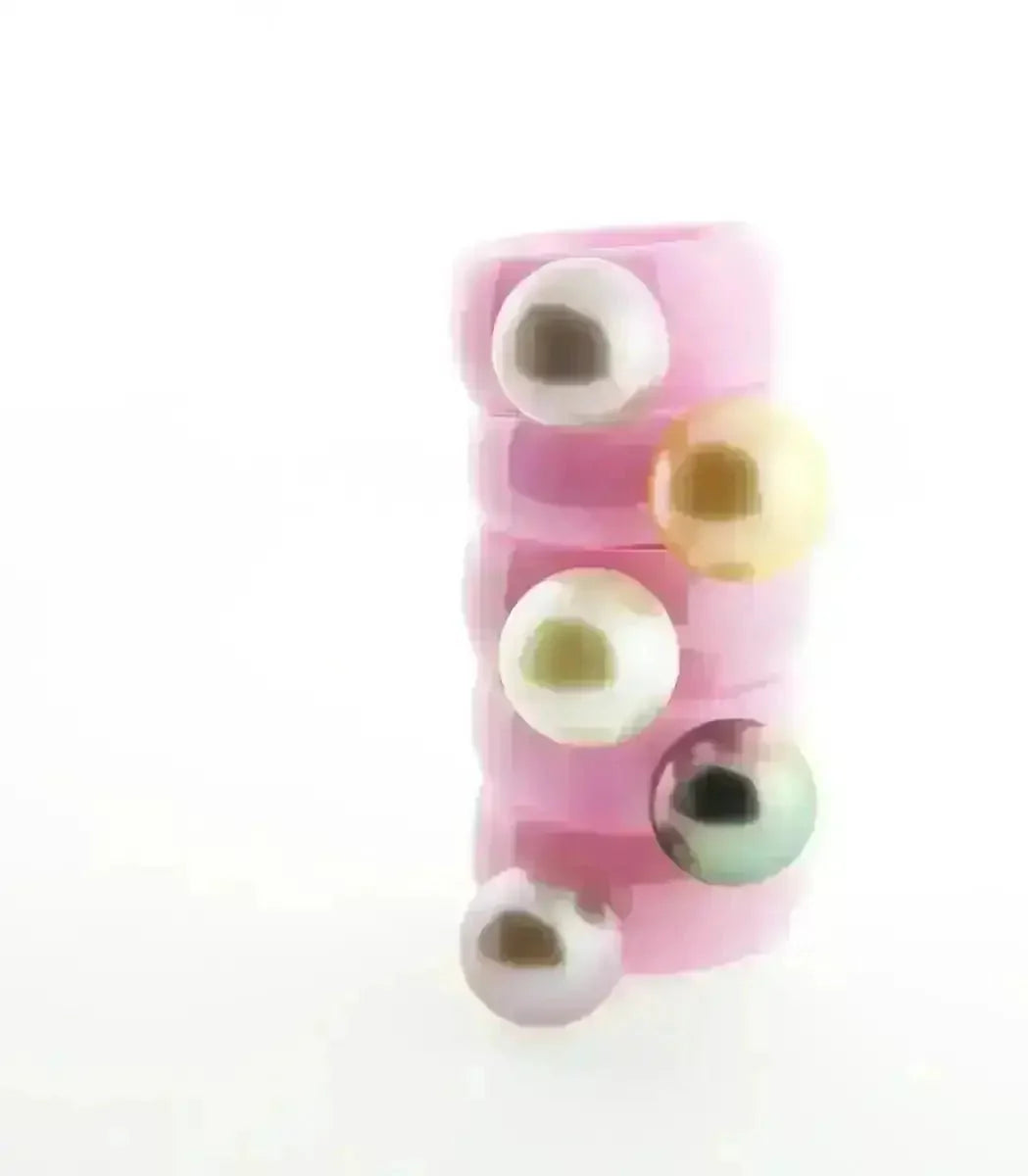 Bespoke Pearl and Ceramic Ring - Marina Korneev