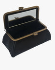 Black Handmade Genuine Leather Travel Bag - Marina Korneev