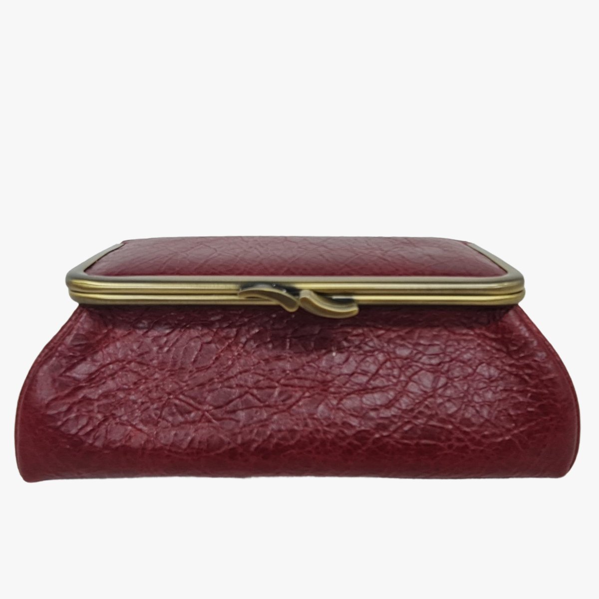 Cranberry Red Genuine Leather Travel Bag - Marina Korneev