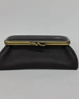 Dark Brown Handmade Genuine Leather Travel Bag - Cosmetic Bag