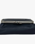 Dark Navy Genuine Leather Travel Bag - Marina Korneev