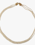 2.5-3.5mm White Baby Akoya Pearl Multistrand Necklace - Marina Korneev FP