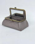 Elephant Gray Handmade Genuine Leather Travel Bag