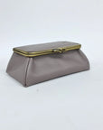 Elephant Gray Handmade Genuine Leather Travel Bag - Cosmetic Bag