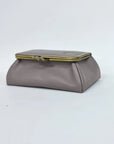 Elephant Gray Handmade Genuine Leather Travel Bag - Cosmetic Bag