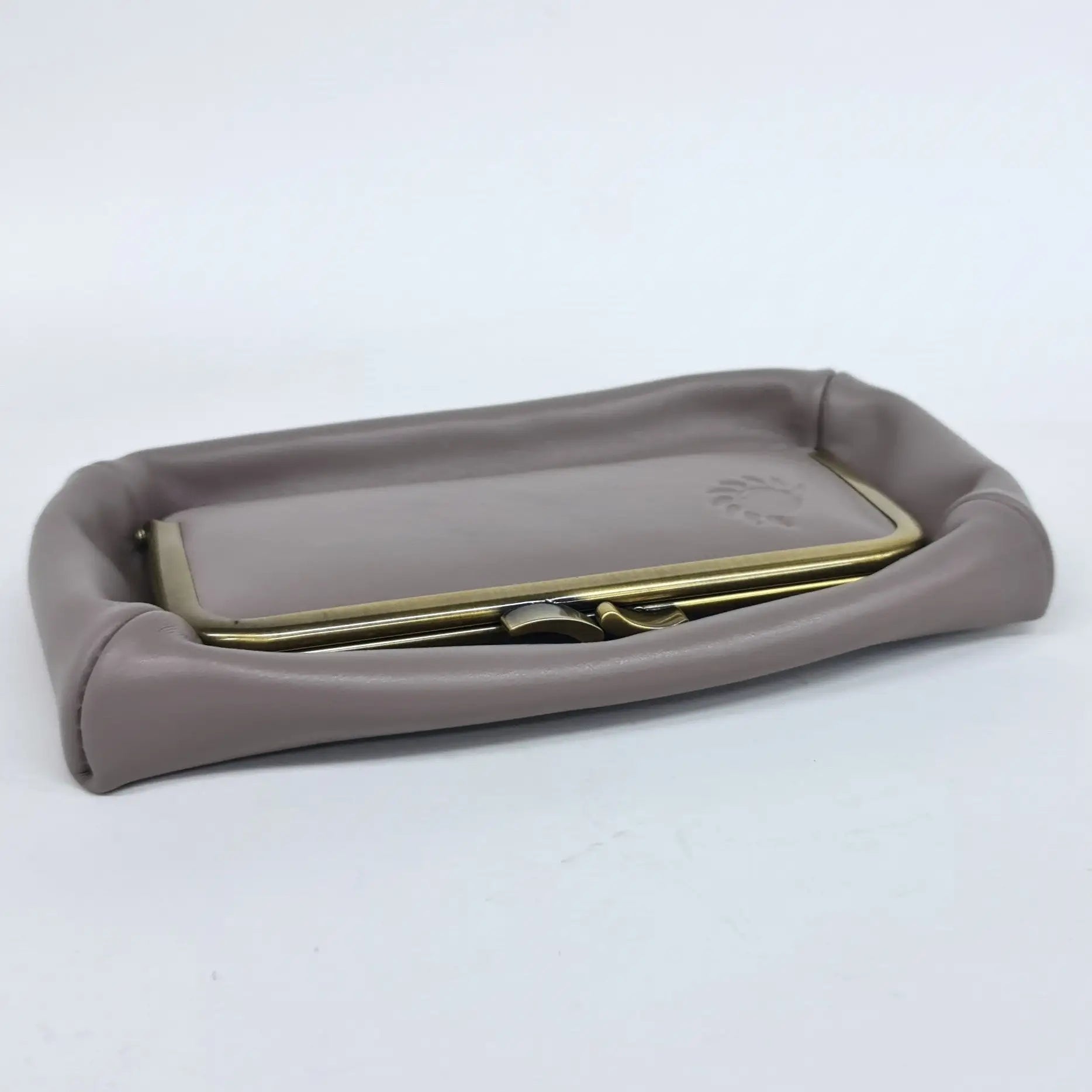 Elephant Gray Handmade Genuine Leather Travel Bag