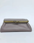 Elephant Gray Handmade Genuine Leather Travel Bag - Cosmetic Bag