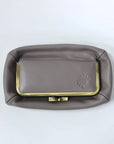 Elephant Gray Handmade Genuine Leather Travel Bag