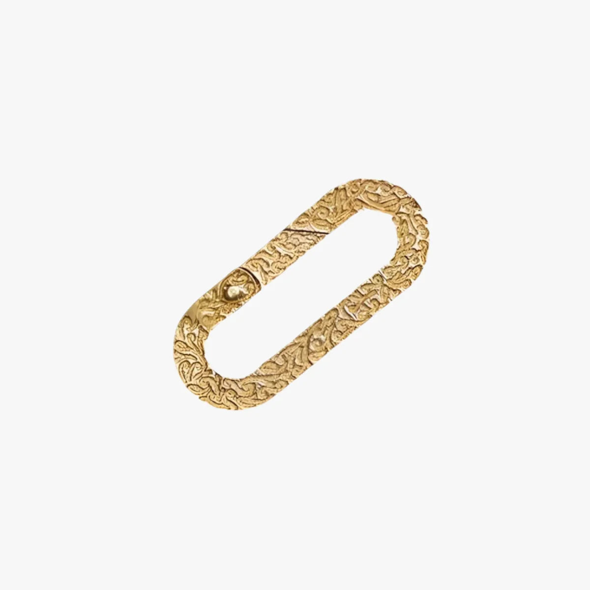 Elongated Flat Carabiner Clasp - Marina Korneev
