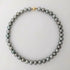 11-12mm AMAZING Silver Tahitian Pearl Necklace - Marina Korneev