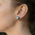 13-14mm Tahitian Pearl Stud Earrings - Marina Korneev