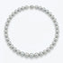 8 - 11mm DELIGHTFUL! Silver Tahitian Pearl Necklace - Marina Korneev
