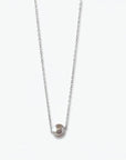 Japanese Akoya Pearl Solitaire Chain Necklace - Marina Korneev