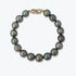 8 - 9mm Peacock Drops Tahitian Pearl Bracelet Elegant Bracelets by Marina Korneev
