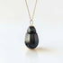 12 - 13mm Dark Baroque Tahitian Pearl Pendant Elegant Pendants by Marina Korneev