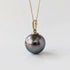 11 - 12mm Tahitian Pearl Pendant Elegant Pendants by Marina Korneev