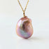 17 - 18mm Freshwater Pearl Pendant Elegant Pendants by Marina Korneev