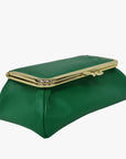 Grass Green Genuine Leather Travel Bag - Marina Korneev