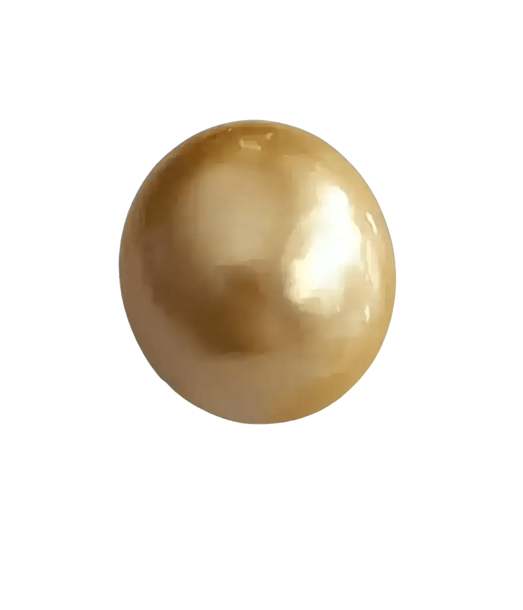 GSSSP002 - 14 - 15mm Single Golden South Sea Pearl - Marina Korneev