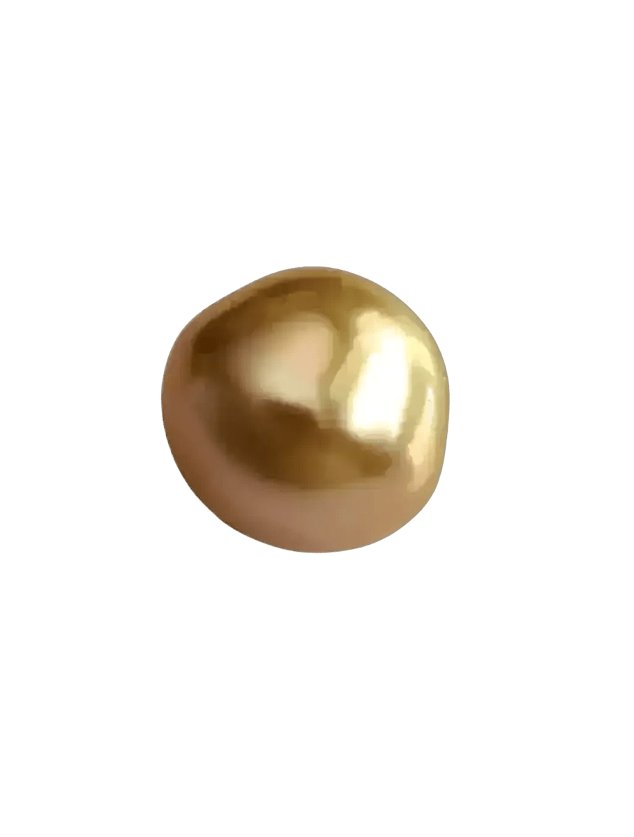 GSSSP015 - 11 - 12mm Single Golden South Sea Pearl - Marina Korneev