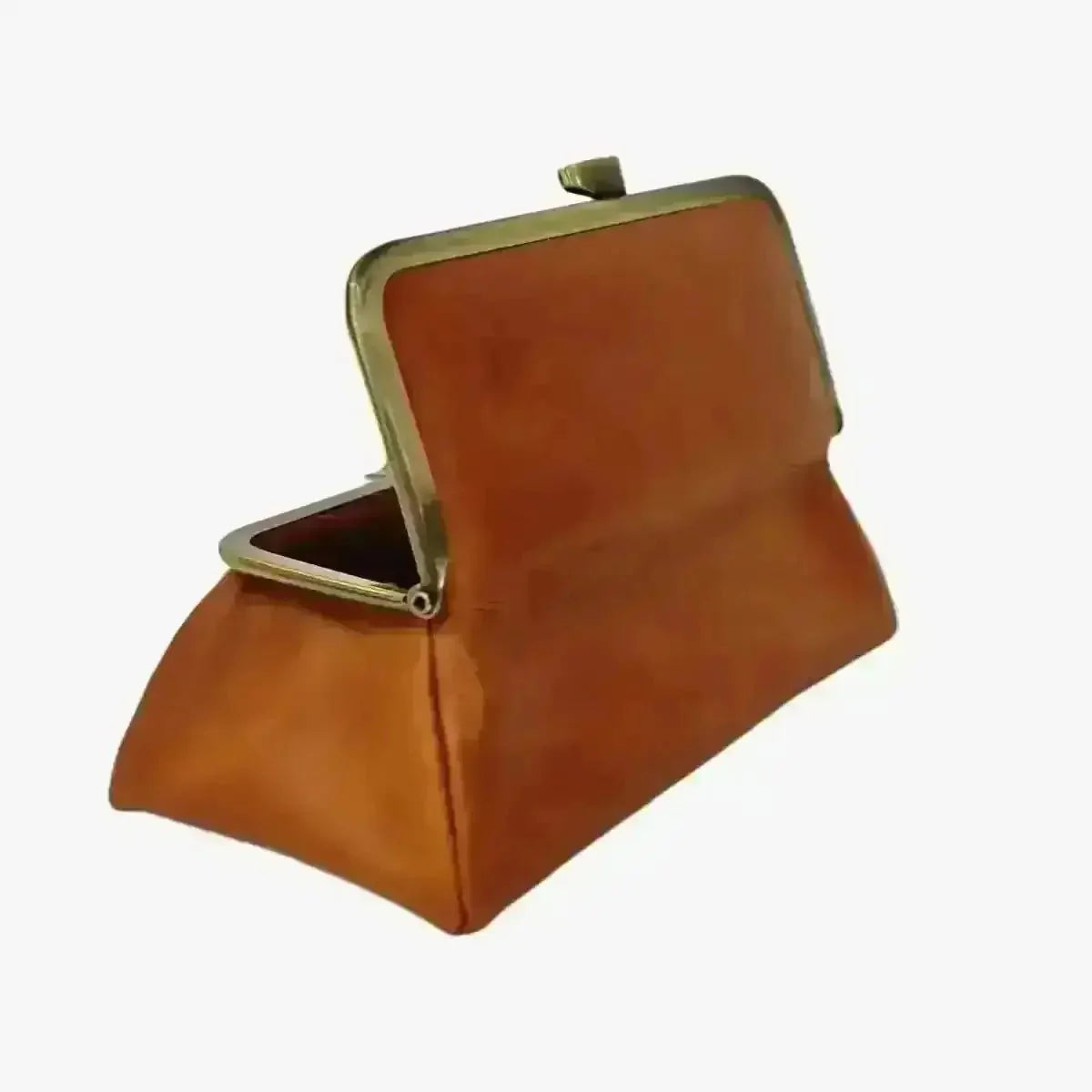 Hazelnut Genuine Leather Travel Bag - Marina Korneev