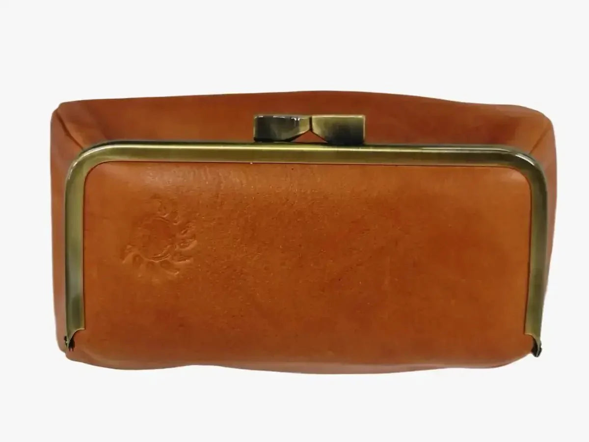 Hazelnut Genuine Leather Travel Bag - Marina Korneev