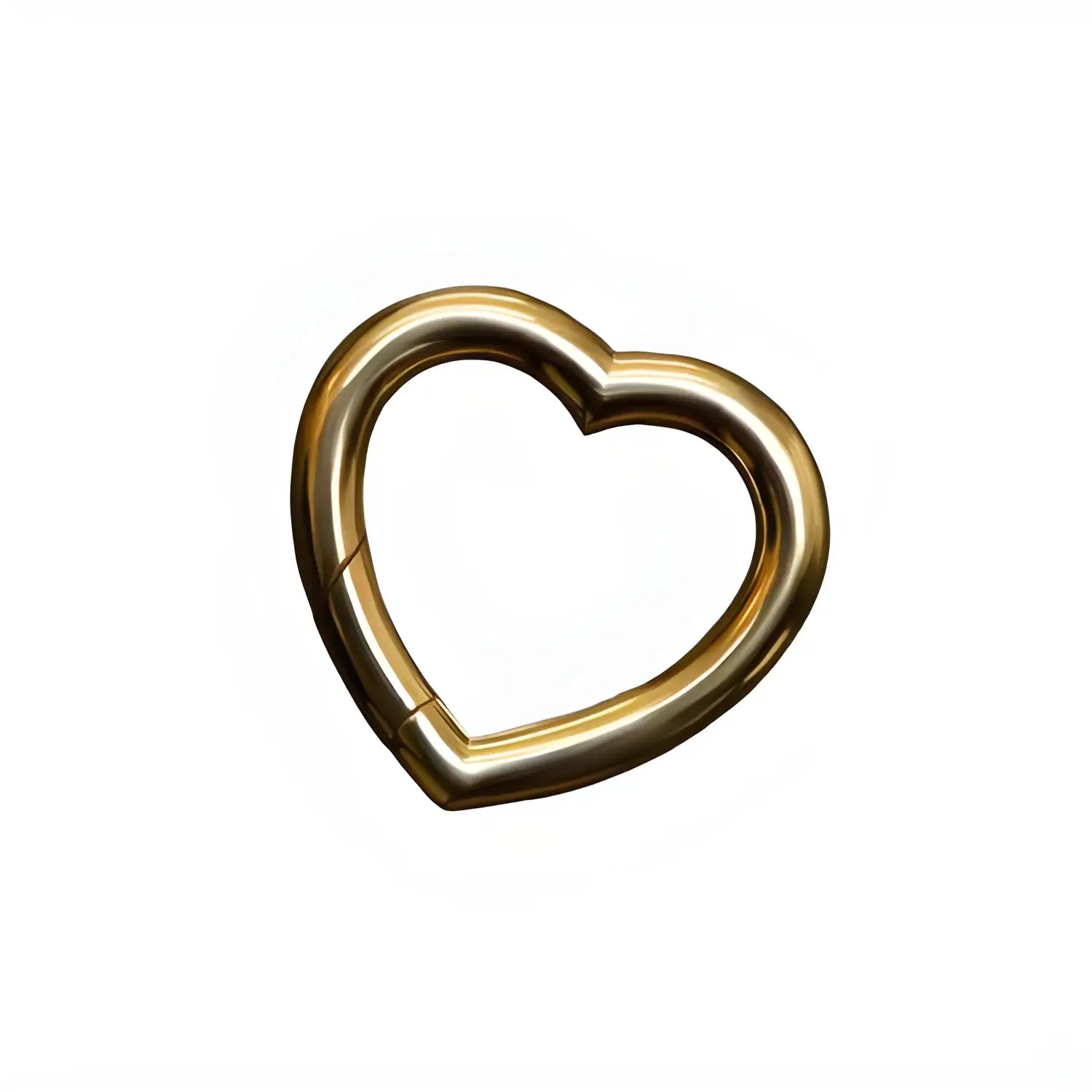 Heart-Shaped Carabin Clasp - Marina Korneev