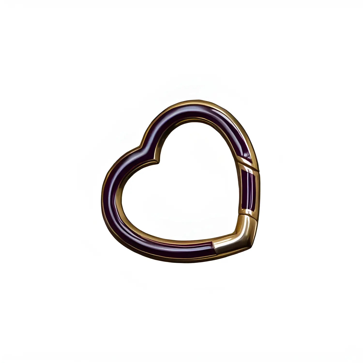 Heart-Shaped Carabin Clasp - Marina Korneev