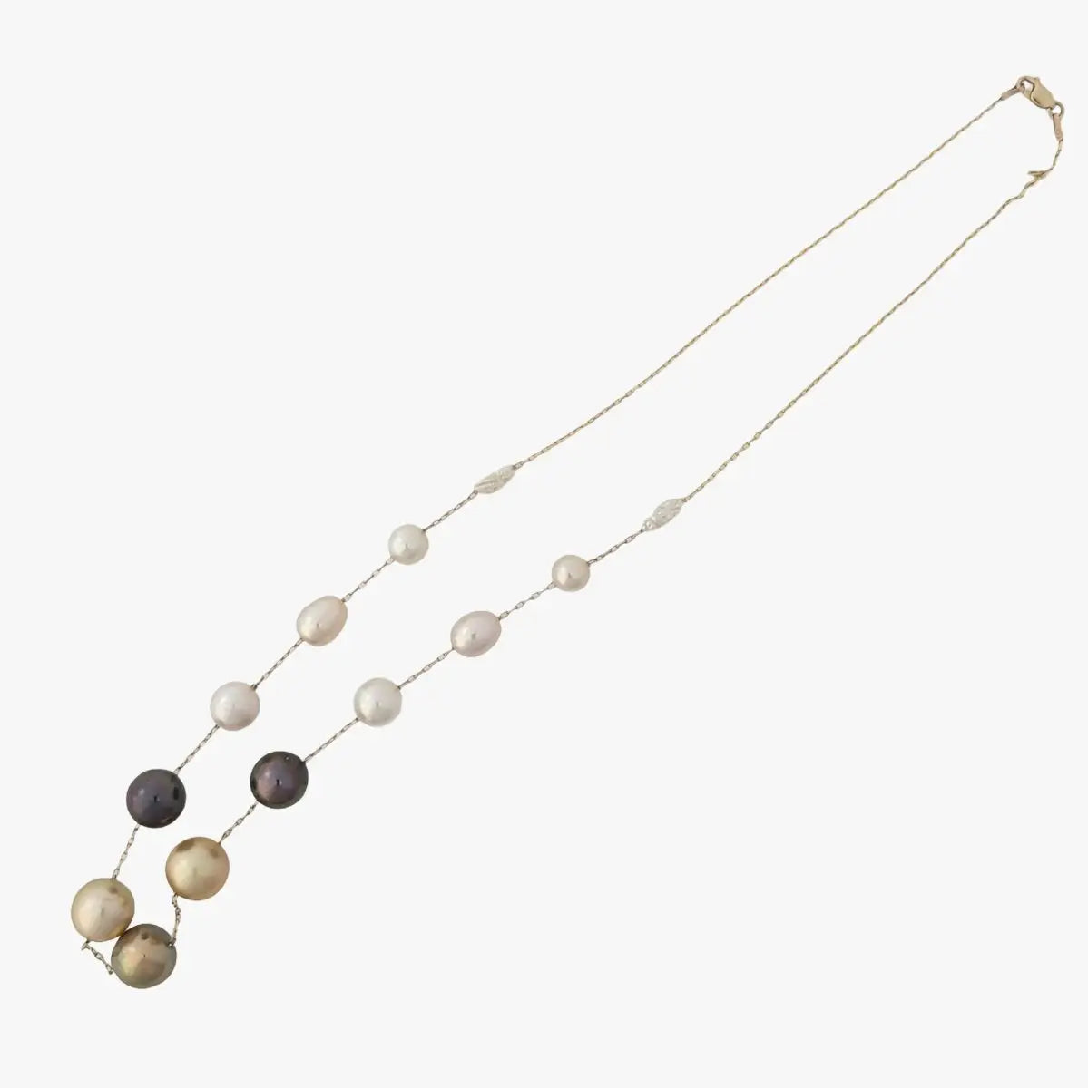 ’History of Pearls’ Pearl Station Necklace - Necklaces