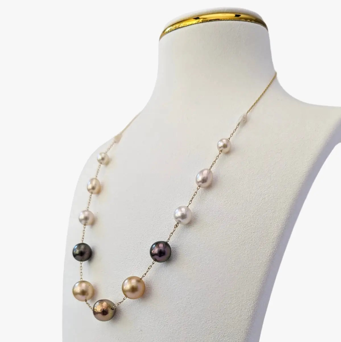 ’History of Pearls’ Pearl Station Necklace - Necklaces