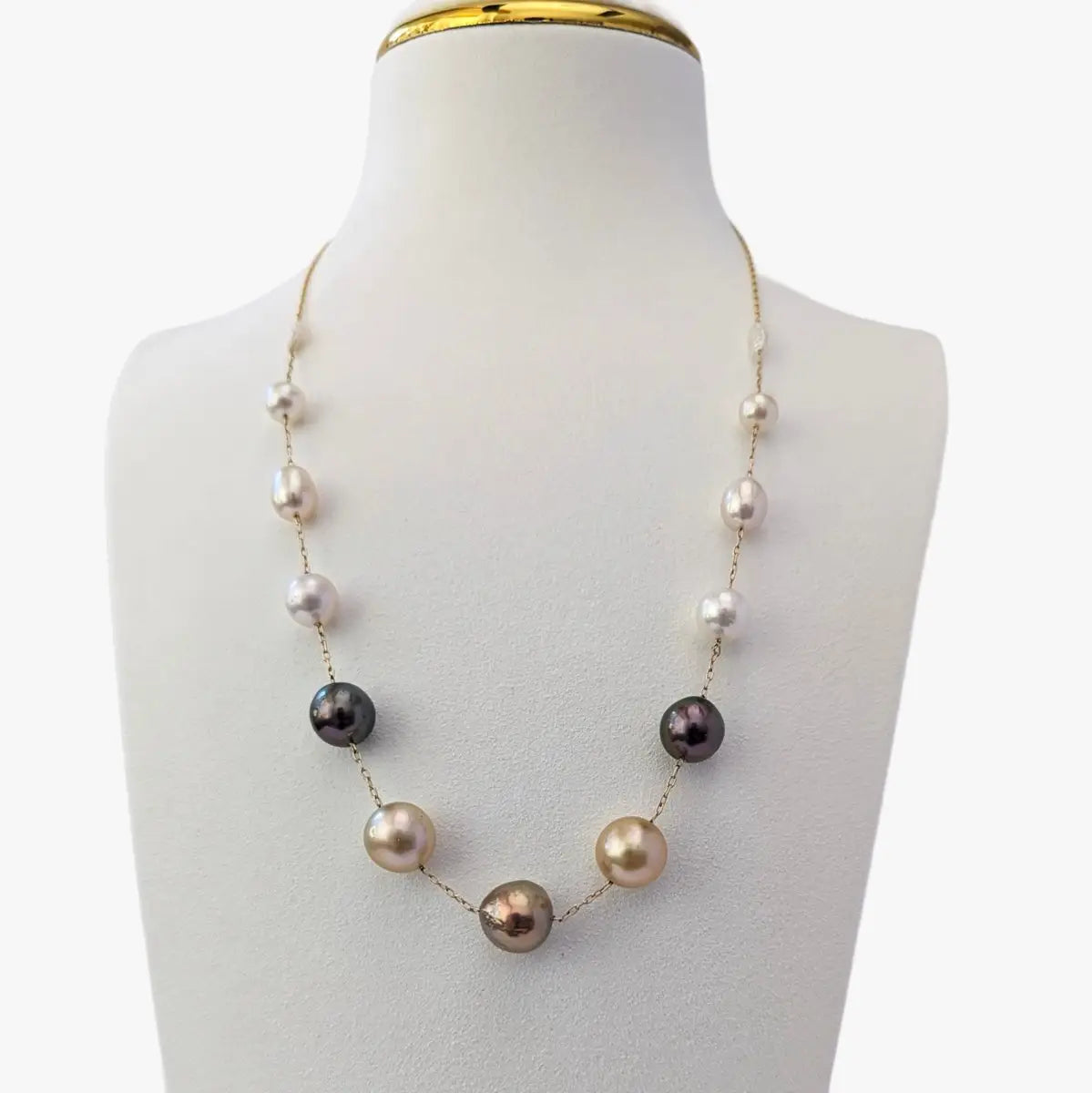 ’History of Pearls’ Pearl Station Necklace - Necklaces