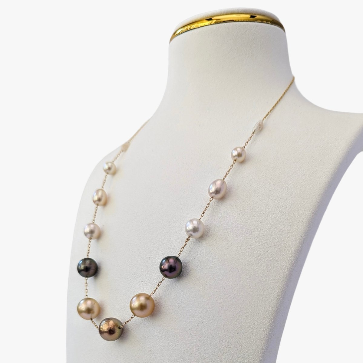 &#39;History of Pearls&#39; Pearl Station Necklace - Marina Korneev