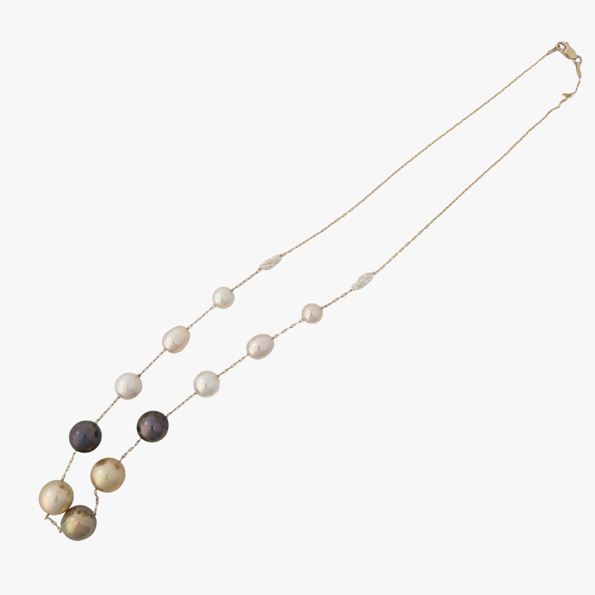 &#39;History of Pearls&#39; Pearl Station Necklace - Marina Korneev