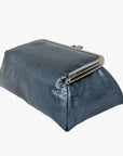 Icy Blue Genuine Leather Travel Bag - Marina Korneev