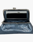 Icy Blue Genuine Leather Travel Bag - Marina Korneev