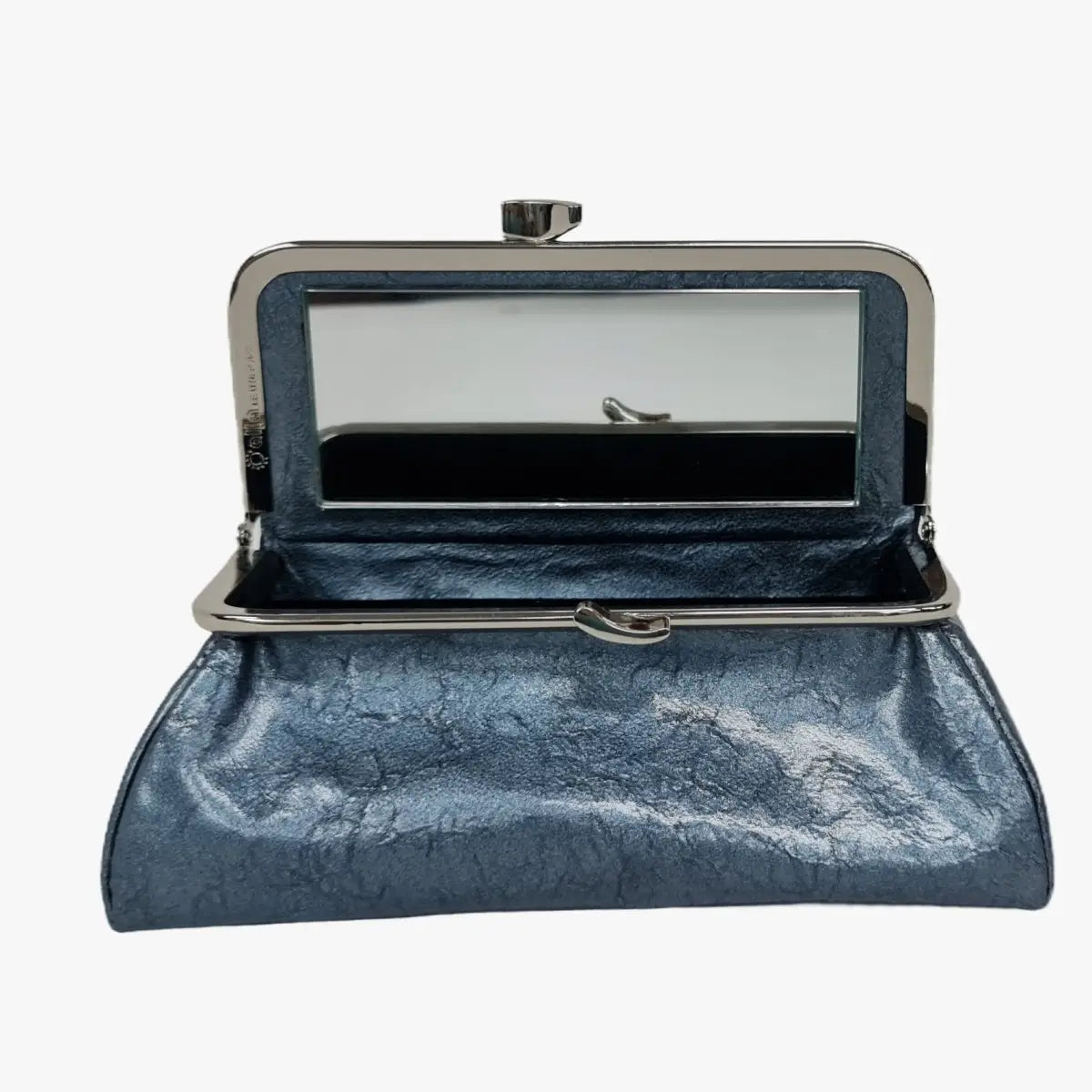 Icy Blue Genuine Leather Travel Bag - Marina Korneev