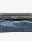 Icy Blue Genuine Leather Travel Bag - Marina Korneev