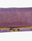 Magenta Handmade Genuine Leather Travel Bag - Marina Korneev